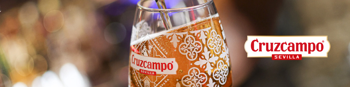 Cruzcampo footer banner
